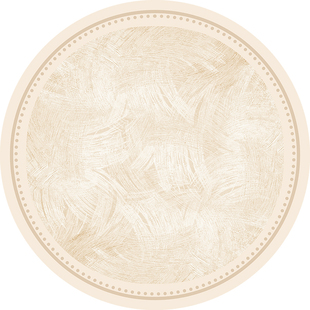 圆形地毯梳妆台化妆椅子地垫书房卧室转椅学习椅滑轮垫子摇椅脚垫