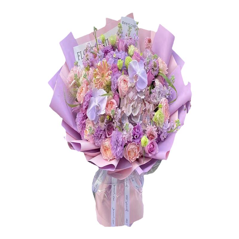 无锡鲜花蝴蝶兰生日鲜花束小仙女