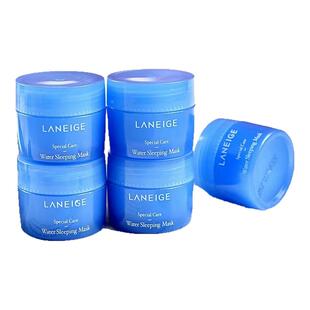 兰芝睡眠面膜中小样15ml 免洗夜间修护补水保湿滋涂抹式便携装