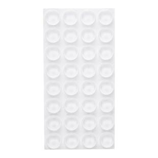 硅胶透明防撞粒贴柜门家用防撞静音减震胶粒缓冲垫脚垫家具防滑垫