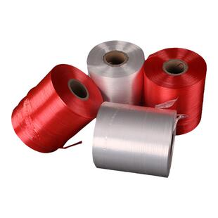 工厂直销pe结束带撕裂带纸箱厂机用全自动专用打包绳塑料捆扎绳子