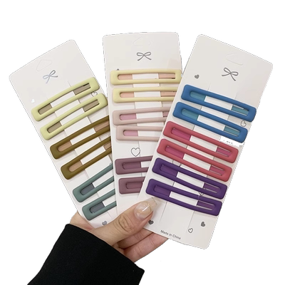 刘海碎发边夹金属bb夹