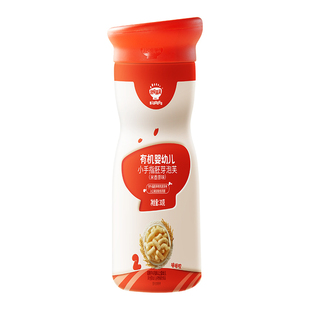 秋田满满手指泡芙条婴幼儿宝宝辅食6个月婴儿吃的零食