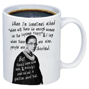 Ruth Bader Ginsburg美国女大法官金斯伯格 RBG 陶瓷杯子马克杯