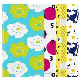 官方旗舰店 日本kokuyo国誉SOUSOU日程野帐本月计划时间管理规划口袋随身便携4mm方格网格便携小本子