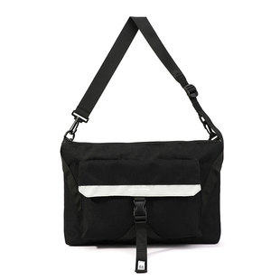 ACROSS撞色电脑斜挎包男女士休闲户外单肩包15寸笔记本邮差包防水