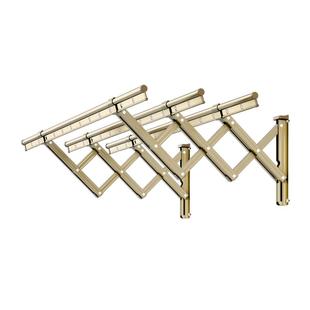 【线下同款】政府补贴阳台伸缩晾衣架户外推拉窗外折叠晾衣杆室外