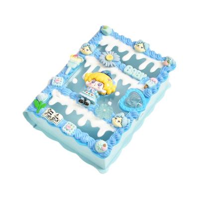 抱娃娃女孩魔法书材料包