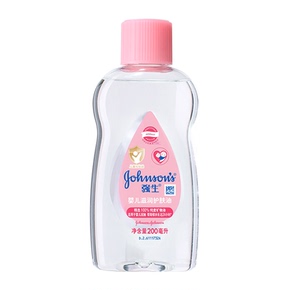 强生婴儿油去垢新生儿润肤油100ML