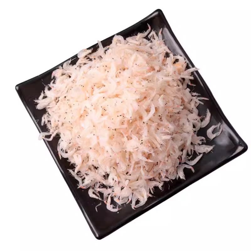 舟山特产新鲜淡干虾皮500g有盐虾皮宝宝虾米海米干货今年新货包邮