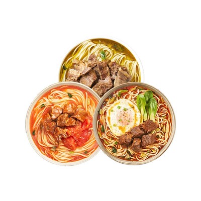 面有引力方便速食肉多料足袋装