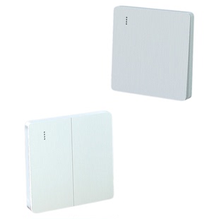 无线智能遥控开关双控免布线220v面板家用卧室床头电灯远程随意贴