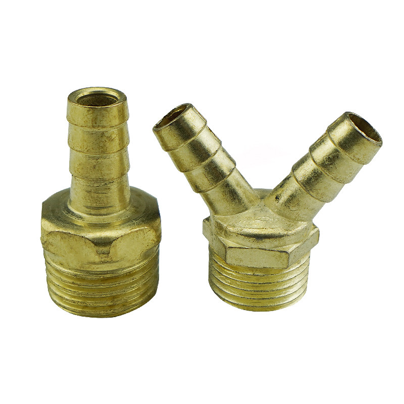 汽车重汽挂车货车淋水器配件滴水刹车4分外丝宝塔接头双插8mm10mm