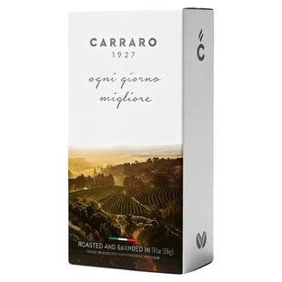 CARRARO卡乐罗咖啡豆耶加雪菲SOE精品阿拉比卡意大利原装进口