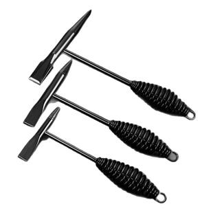 电焊工专用敲渣锤弹簧双头电工钳工敲焊渣专用尖锤子焊工敲锈刨锤