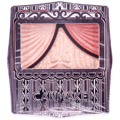 canmake三色蝴蝶结帷幕眼影