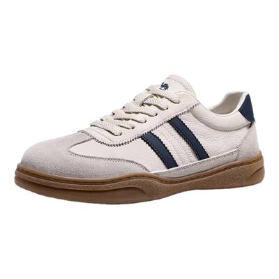 骆驼男鞋2026春季复古德训鞋