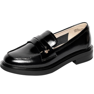 REEMOOR睿慕2025秋季新款粗跟英伦风复古休闲乐福鞋JK小皮鞋女鞋