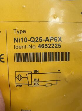 【议价-可维修】NI10-Q25 AP6X 30V 10MM 全新/二手均有货