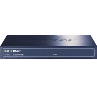 普联TP-LINK TL-R473企业有线路由器出租屋PPPoE认证服务器弱电箱分线AP管理器一进四出Web认证上网行为管理