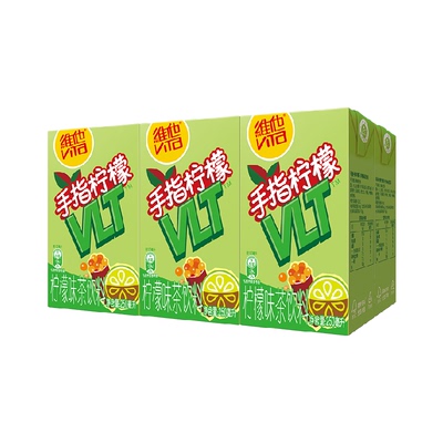 维他手指柠檬茶250ml*6盒