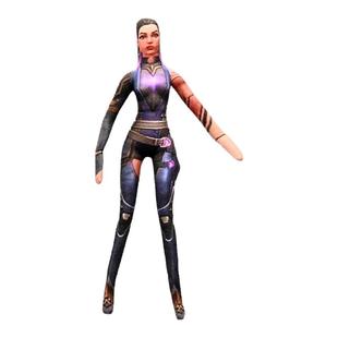 瓦罗兰特抽象无畏契约抽象公仔手脚铁丝骨架可活动老鼠干毛绒玩偶