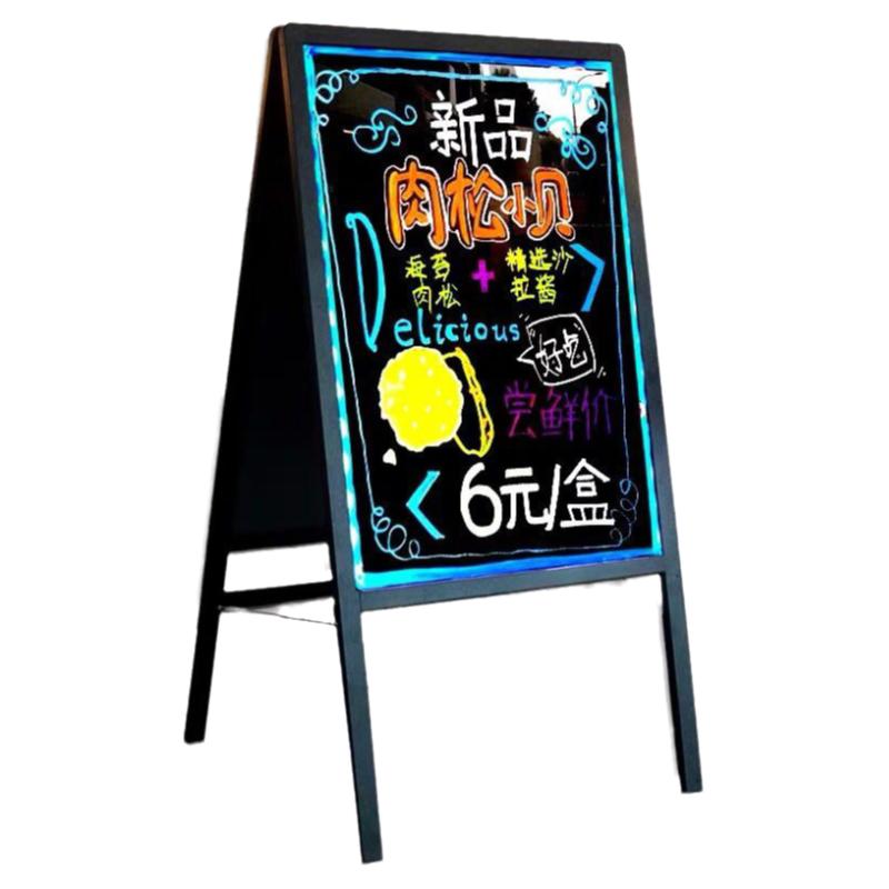 七彩电子led手写活动荧光板