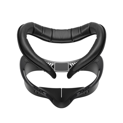 KIWI design V4 透气面罩 适用于Quest 3S PU皮革面罩 VR配件