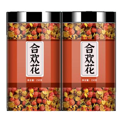 合欢花中药材正品茶睡眠泡水泡茶