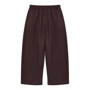 Q姐“惬意”羊毛加厚立体裁剪显瘦休闲裤 52P1165