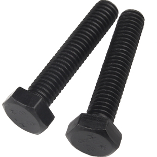 铁发黑8.8级外六角螺丝钉高强度螺栓大全加长机丝螺钉M4M5M6M8M10