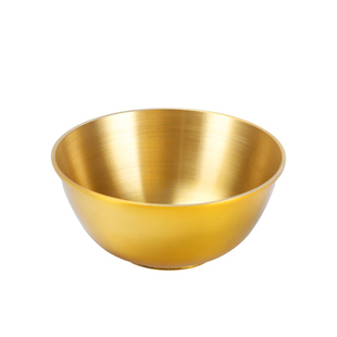 加厚纯铜供碗供奉斋铜碗油碗金饭碗佛前供水杯供水碗佛具用品摆件