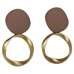 突然的喜欢林欢儿王玉雯同款耳环高级风耳钉2026新年氛围感百搭