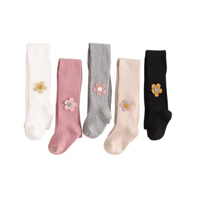 春夏款外穿白色女童连裤袜