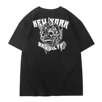 核爆炸小丑奇卡诺重磅纯棉短袖T