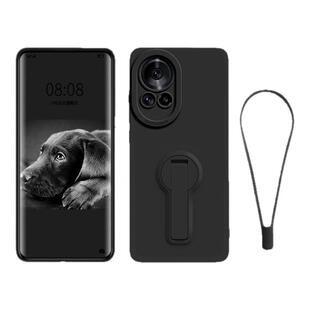 旋转支架适用华为nova14手机壳新款高级感nova13pro保护套全包防摔12ultra硅胶带手绳的10se/9软简约网红男女