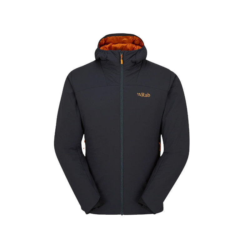 RAB睿坡男士Xenair Alpine Light保暖连帽外套徒步棉衣棉服QIP-17