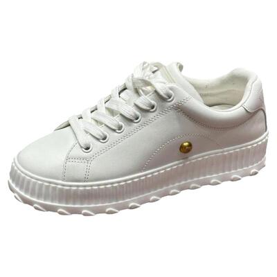 露娜增高厚底系带运动休闲鞋