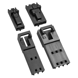 杜邦带锁胶壳飞机头公母插头整套MX2.54mm间距带扣连接器2P3P-10P