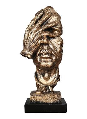 复古怀旧创意欧式树脂不听不看