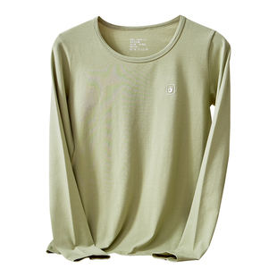 低领纯棉秋衣秋裤套装女内穿打底全棉毛衫线裤保暖内衣薄款秋冬季