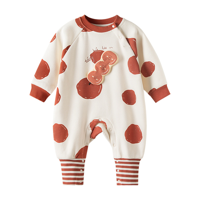 【夏季断码清仓】babylove婴儿夏季薄款短袖哈衣爬服男女宝宝衣服