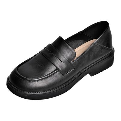 REEMOOR平跟乐福鞋睿慕小皮鞋