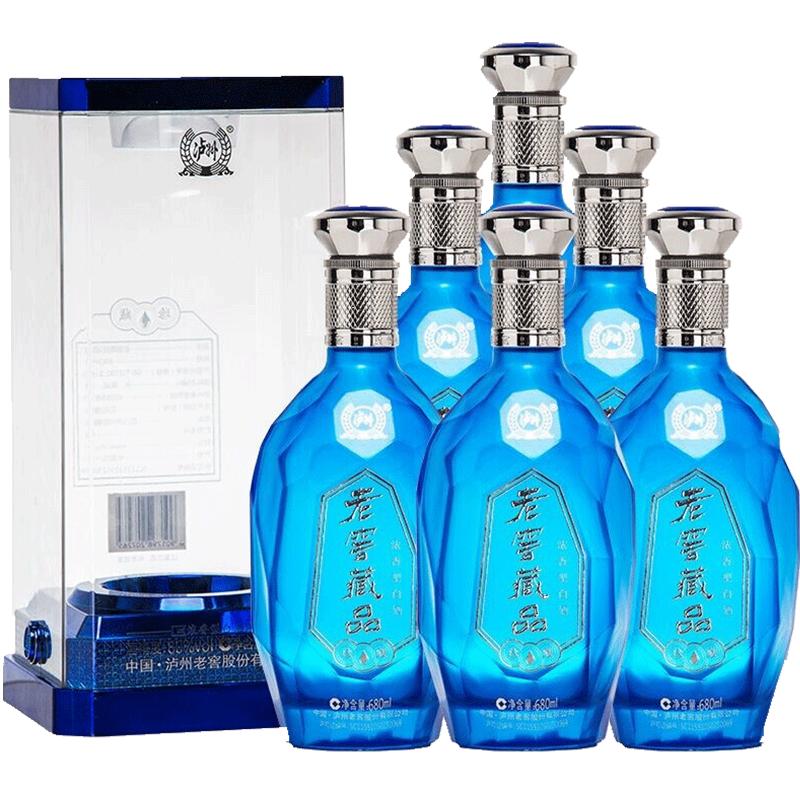 泸州老窖白酒60度藏品珍藏整箱680ml*6浓香型高度纯粮宴请送礼