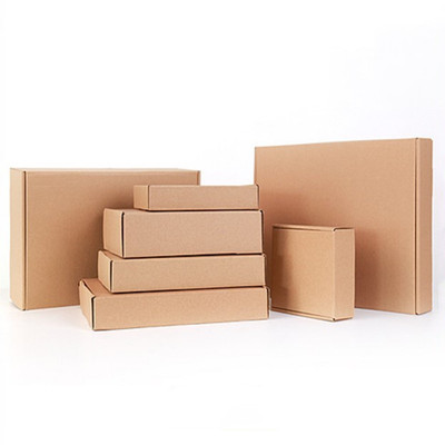 飞机盒快递打包纸盒服装三层T5