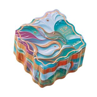 荣诚莱茵河畔圣诞年货蛋卷曲奇糕点组合礼盒送礼团购果仁酥蛋卷