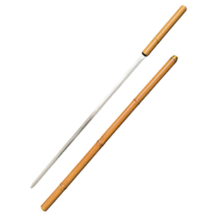 【竹中棍刀反接款】龙泉纯钢棍高锰钢已淬火户外车载冷兵器未开刃