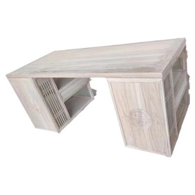 福字书桌北榆木新中式写字台