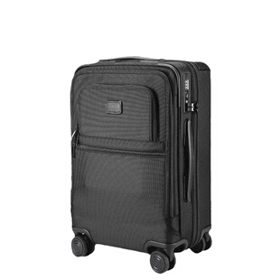 弹道尼龙行李箱20寸登机箱牛津布帆布旅行箱可扩展拉杆箱前开式