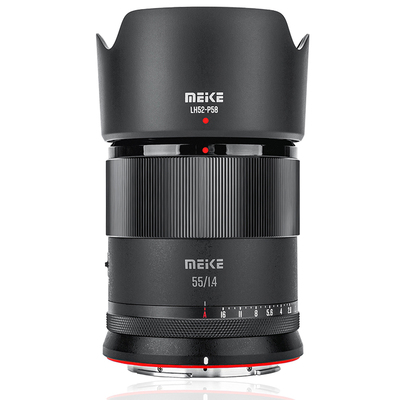 Meke美科55mmf1.4自动对焦镜头大光圈aps-C半画幅镜头